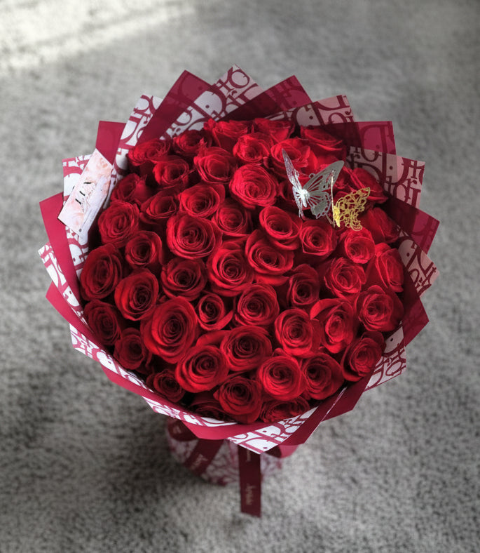 vancouver Bouquet of red roses