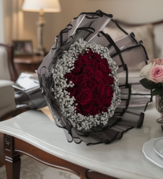 Richmond Bouquet of red roses 
